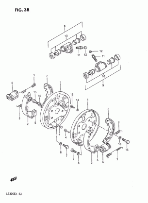 FRONT WHEEL BRAKE