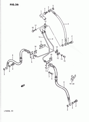 FRONT BRAKE HOSE