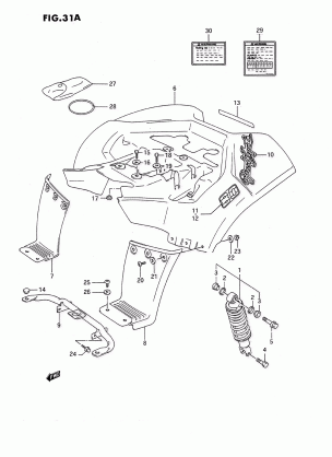 REAR FENDER (MODEL L)