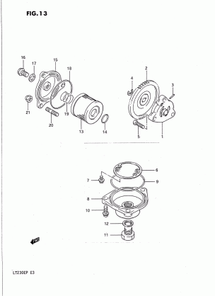 OIL PUMP - FUEL PUMP