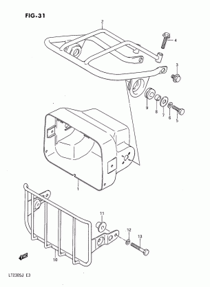 HEADLAMP HOUSING (MODEL F / G)