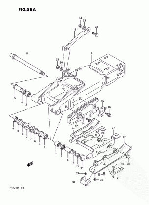 REAR SWINGING ARM (MODEL M / N)