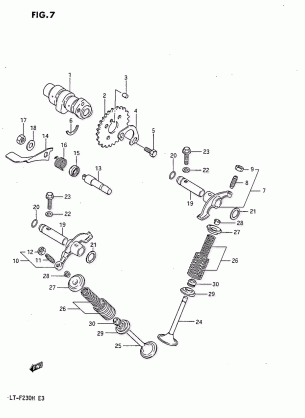 CAM SHAFT - VALVE