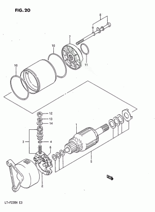 STARTING MOTOR