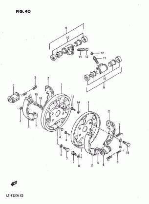 FRONT WHEEL BRAKE