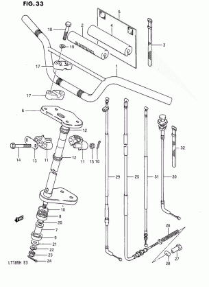 HANDLEBAR - STEERING