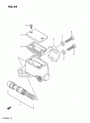 FRONT MASTER CYLINDER