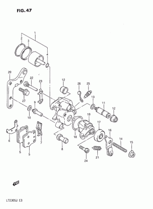 REAR CALIPER (MODEL F / G)