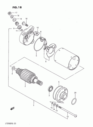 STARTING MOTOR