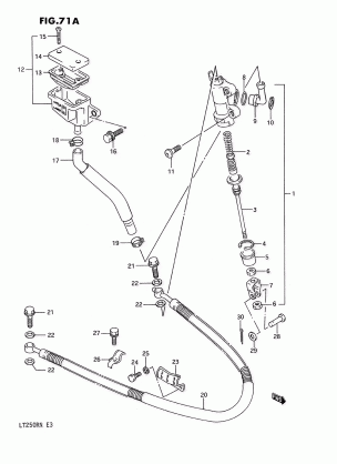 REAR MASTER CYLINDER (MODEL M / N)