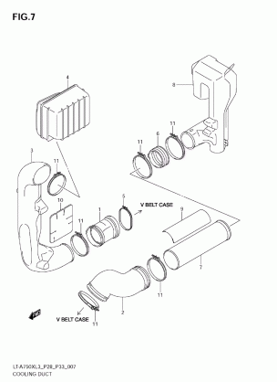 COOLING DUCT