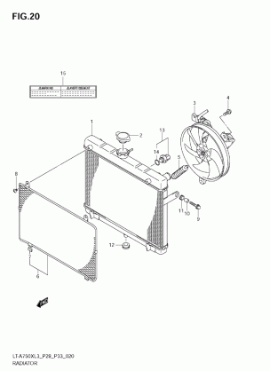 RADIATOR (LT-A750XL3 E28)