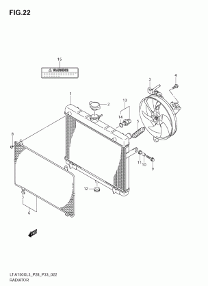 RADIATOR (LT-A750XZL3 E33)