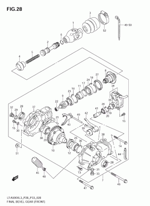 FINAL BEVEL GEAR (FRONT)