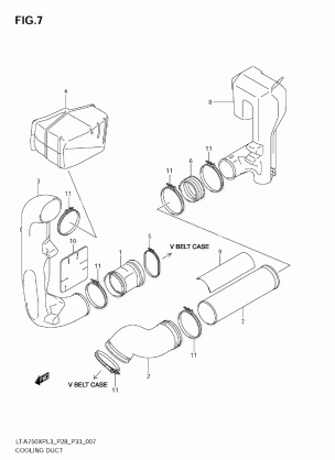 COOLING DUCT