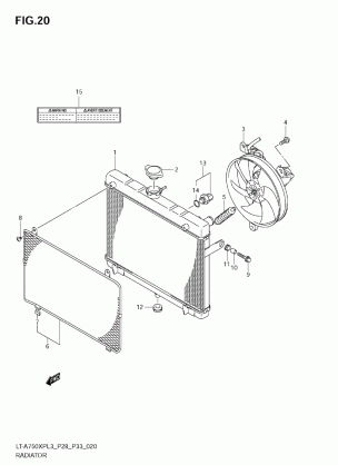 RADIATOR (LT-A750XPL3 E28)