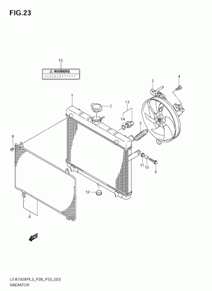 RADIATOR (LT-A750XPZL3 E33)