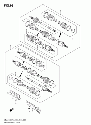 FRONT DRIVE SHAFT