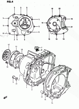 CRANKCASE COVER