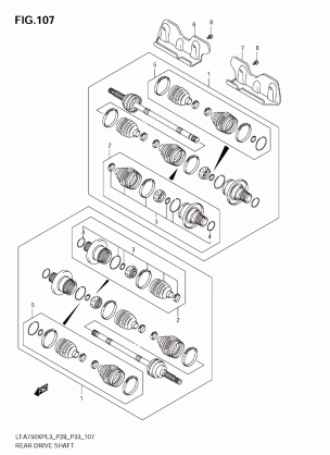 REAR DRIVE SHAFT