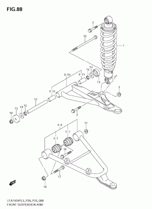 FRONT SUSPENSION ARM