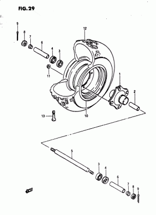 FRONT WHEEL