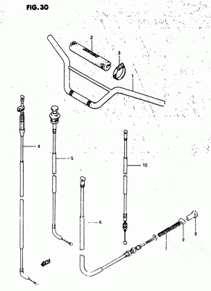 HANDLEBAR - CABLE