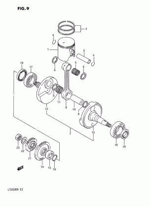 CRANKSHAFT (MODEL H)