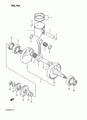 CRANKSHAFT (MODEL J / K / L / M / N)