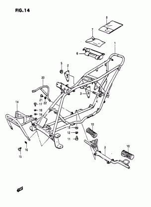 FRAME-FOOTREST