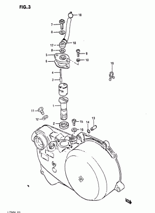 CLUTCH COVER-OIL PUMP