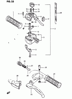 HANDLE GRIP (MODEL E / F / G)