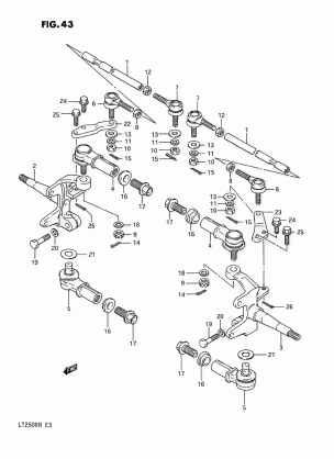 TIE ROD (MODEL F / G)