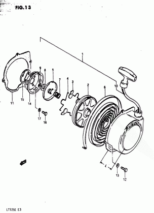 RECOIL STARTER (L:57.5)