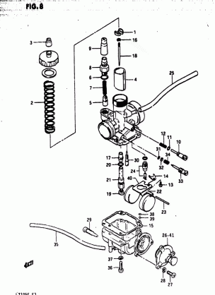 CARBURETOR (MODEL D)