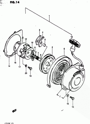 RECOIL STARTER (L:51.5)