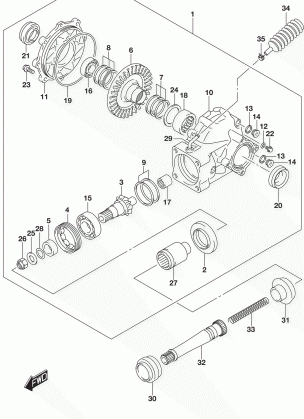 FINAL BEVEL GEAR (REAR)