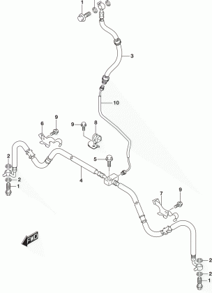 FRONT BRAKE HOSE