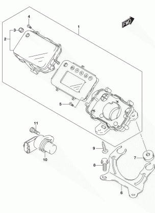 SPEEDOMETER (LT-A400FL8 P28)