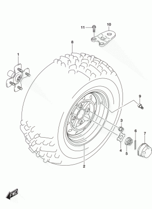 LH REAR WHEEL