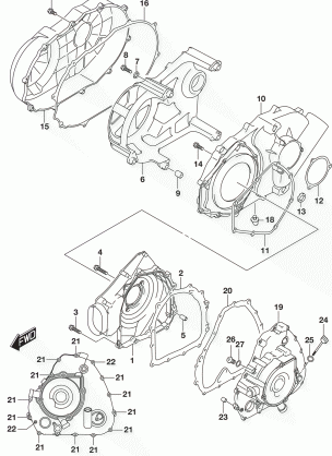 CRANKCASE COVER