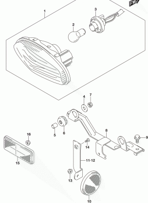 REAR COMBINATION LAMP (LT-A500XL8 P28)