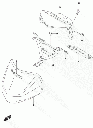 HANDLE COVER (LT-A500XPL8 P03)