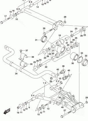 REAR SUSPENSION ARM