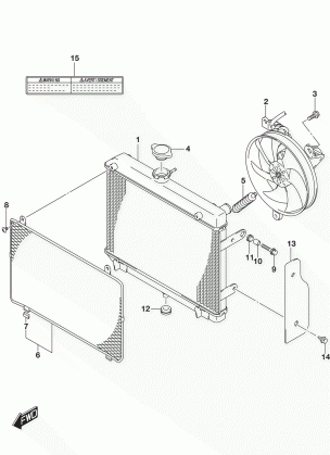 RADIATOR (LT-A500XPBL8 P28)