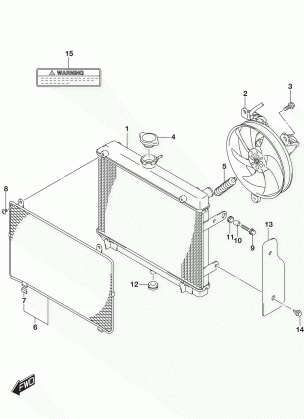 RADIATOR (LT-A500XPBL8 P33)