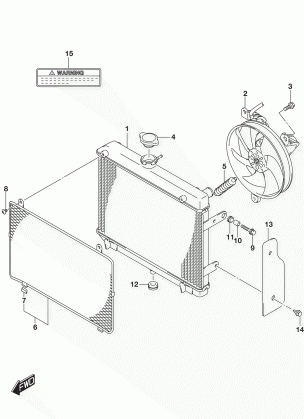 RADIATOR (LT-A500XPL8 P03)