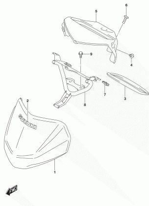 HANDLE COVER (LT-A750XPBL8 P33)