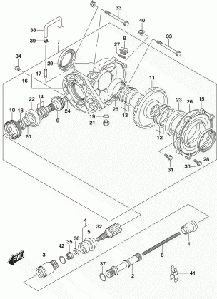 FINAL BEVEL GEAR (REAR)