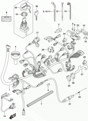 WIRING HARNESS (LT-A750XPBL8 P03)